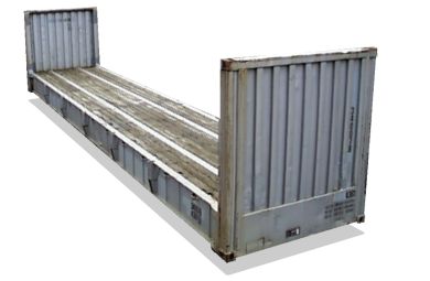 40-футовый  flat rack контейнер